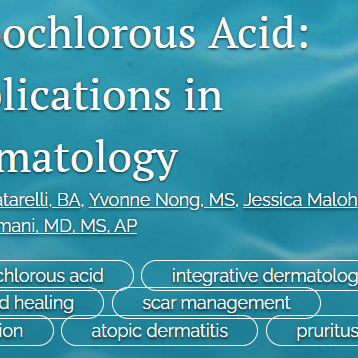 The Power of Hypochlorous Acid (HOCl): Nature's Disinfectant
