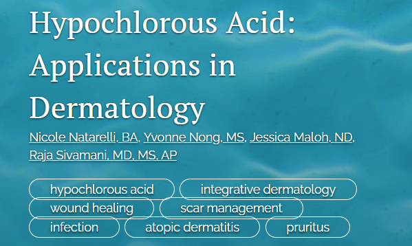 The Power of Hypochlorous Acid (HOCl): Nature's Disinfectant
