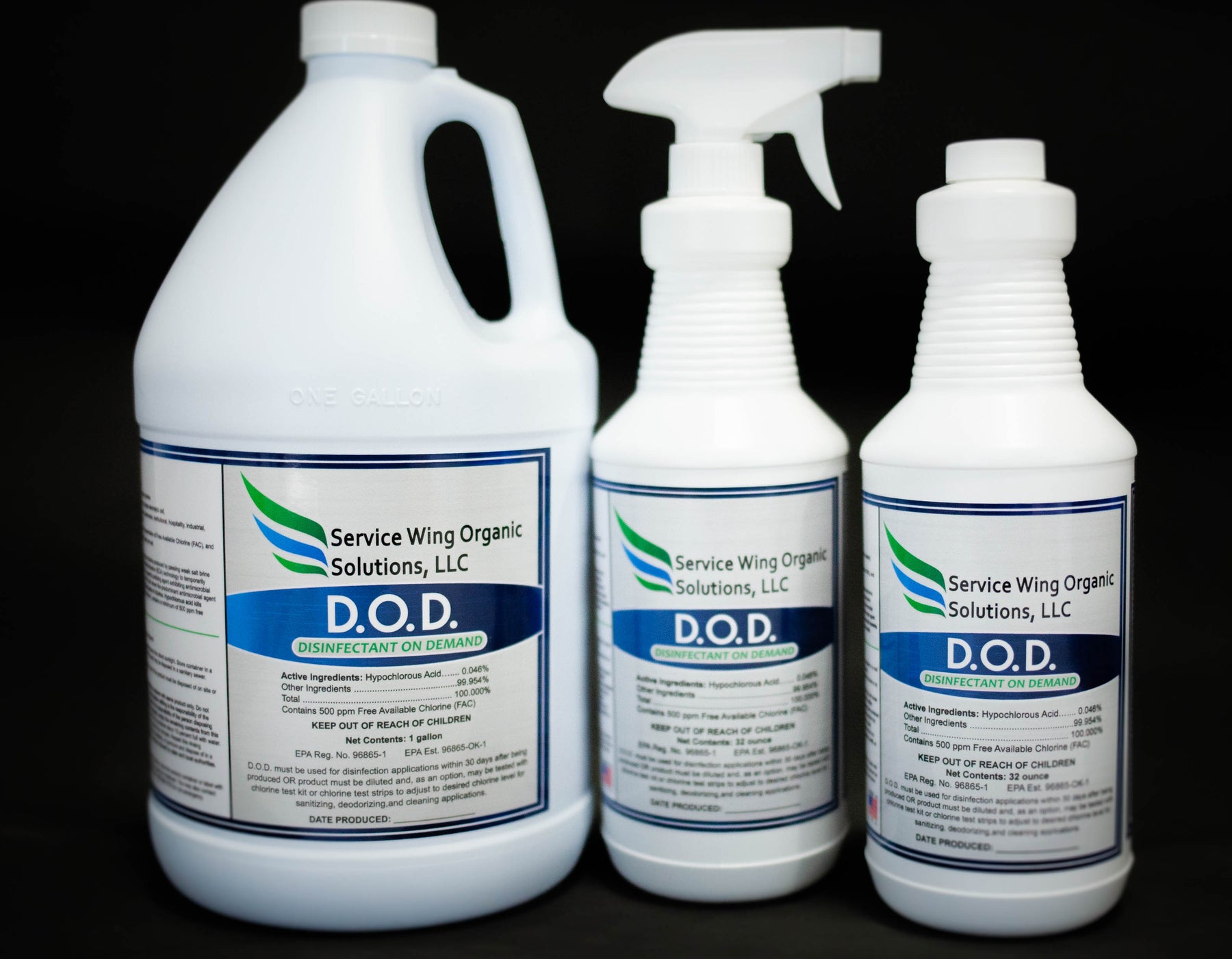 Service Wing now offering ready-to-use containers of Disinfectant on Demand through online store.