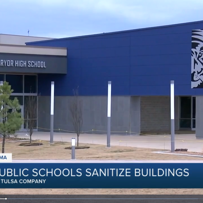 Pryor Public Schools sanitizes buildings with help from Tulsa manufacturer
